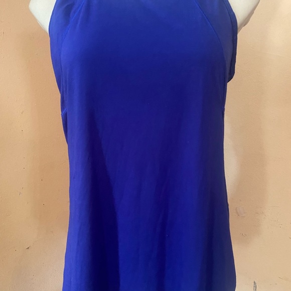 Athleta Blue and White Sleeveless Tank Top - Picture 6 of 11